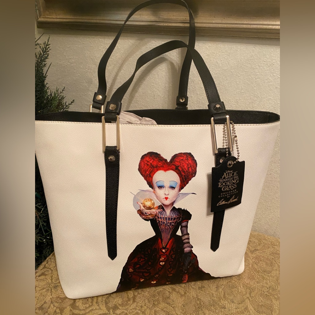 Disney Alice In Wonderland Through The Looking Glass Lrg Tote Colleen Atwood Nwt
